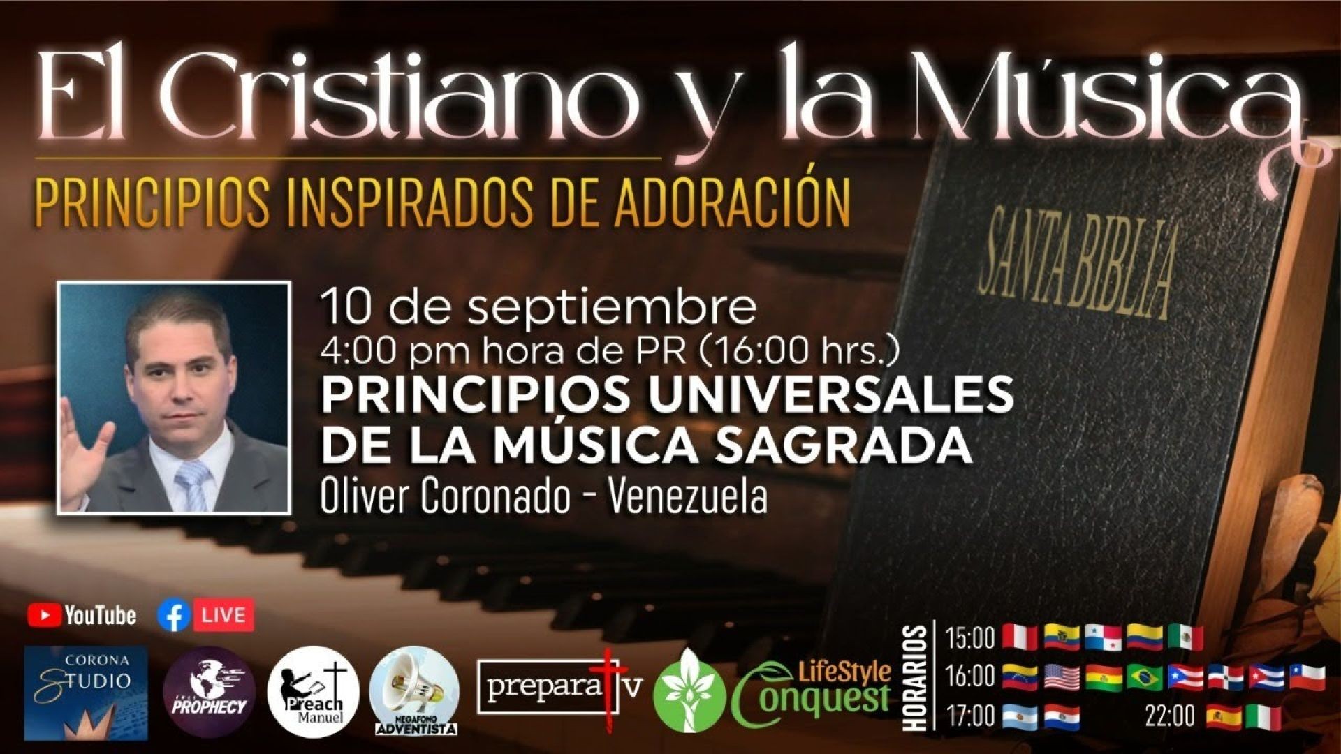 ⁣Congreso El Cristiano y la Musica 7/8 | Oliver Coronado | El Caso del Hermano U... | TEMA 7